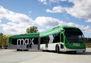 Photo of MAX Bus, City of Fort Collins