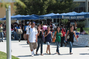 College campus student clubs and organizations