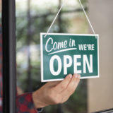 small business open sign