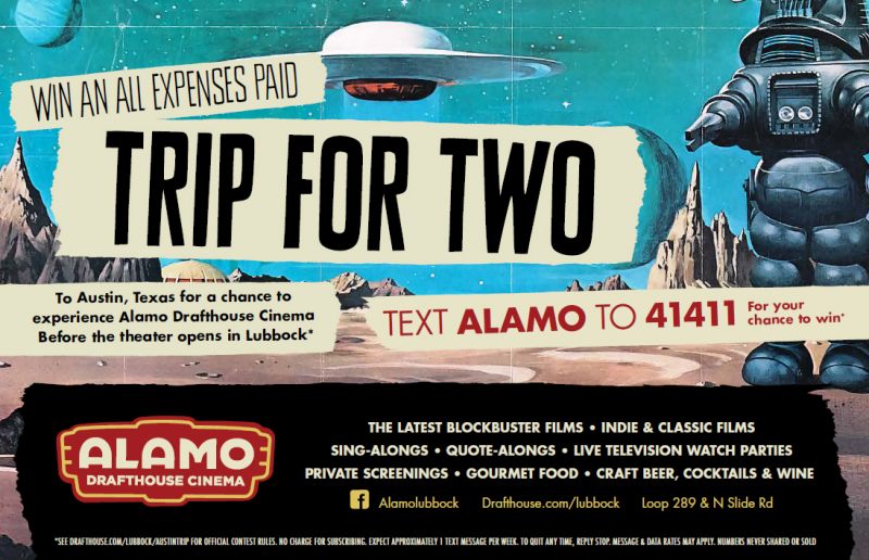 Alamo Drafthouse SMS call-to-action